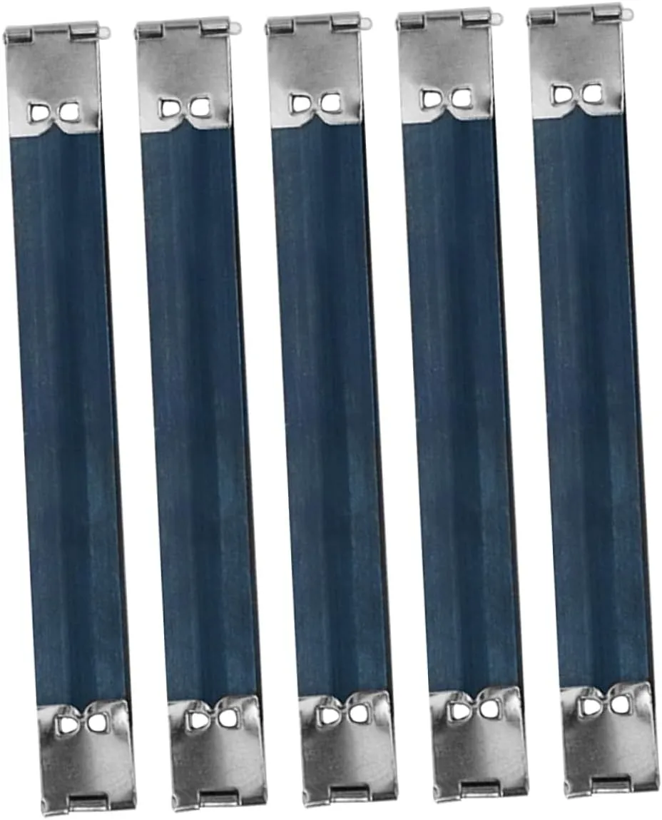 HOMSFOU 5pcs Metal Bag Flex Frame Internal Handbag Hinge Practical DIY Handbag Accessories