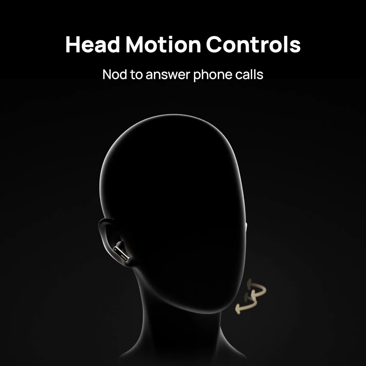 Huawei FreeBuds Pro 4，Dual-Driver True Sound，Stable&Clear Calls，Intelligent Dynamic ANC，Head Motion Controls，Compatible with iOS&Android，Lossless Sound Quality，AI Call-Noise-Cancellation，Black