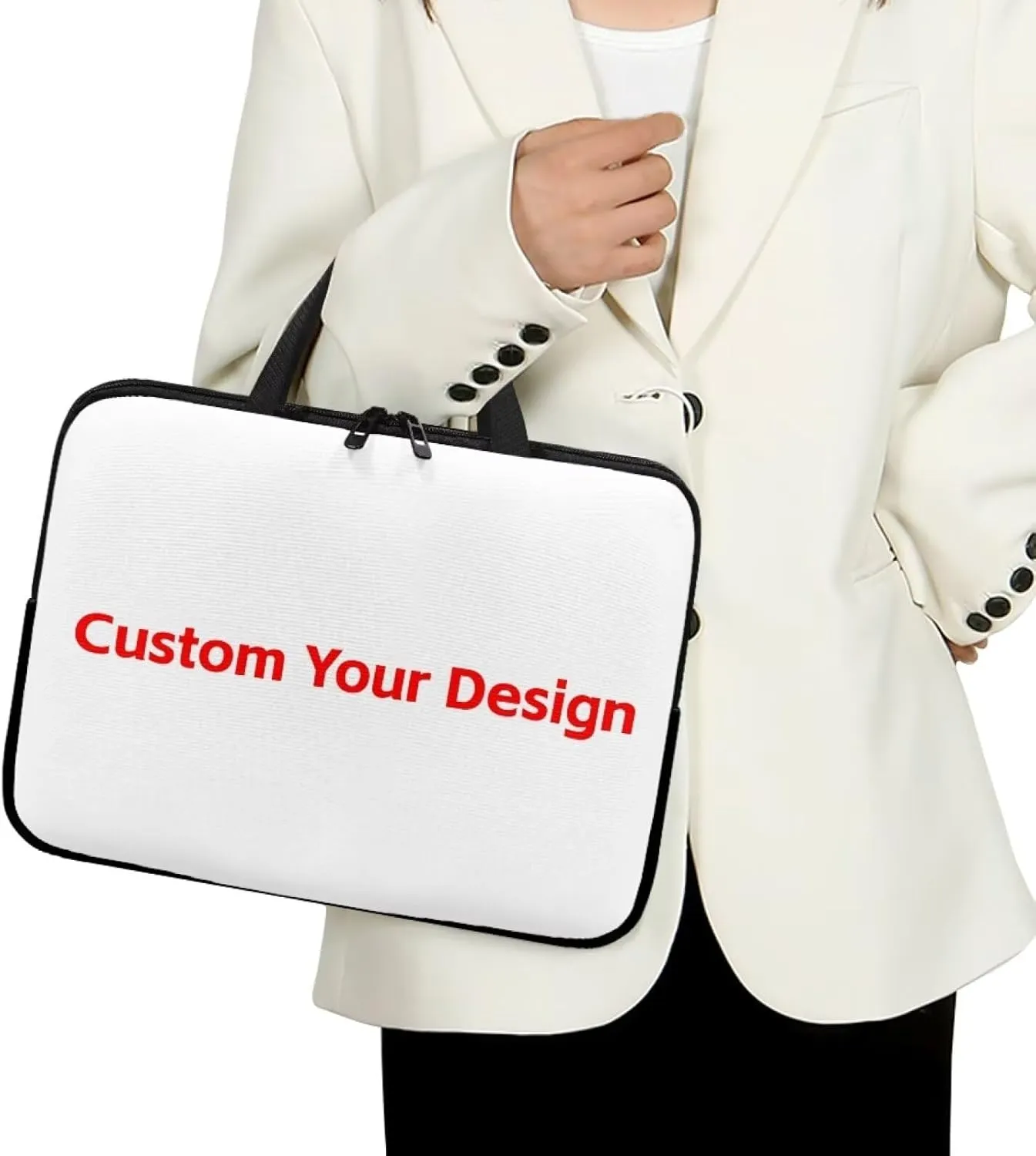 HUGS IDEA Laptop Bag BriefcasePortable Computer Messenger Bag Handbag Carrying Case for Office