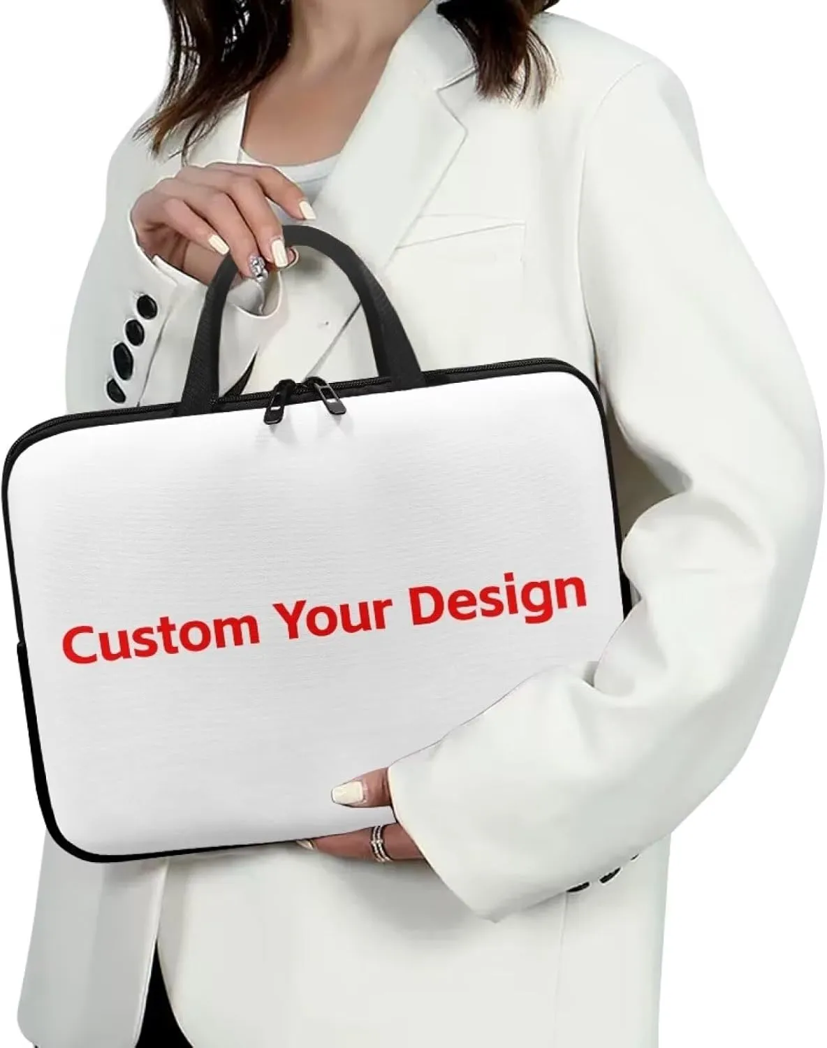 HUGS IDEA Laptop Bag BriefcasePortable Computer Messenger Bag Handbag Carrying Case for Office