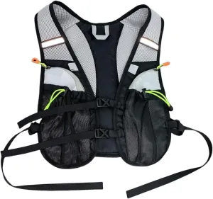 Hydration Vest - Water Pack Vest for Running,Reflective Design Organizer Bag with Multiple Pockets for Trekking, Camping, Cycling, Mountaineering