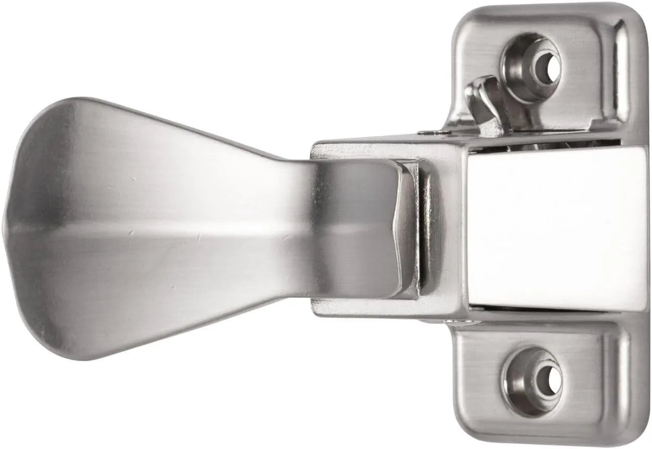Ideal Security GL Lever Handle Set for Storm Doors and Screen Doors, Storm Door Handle Replacement, Screen Door Handle, Satin Nickel