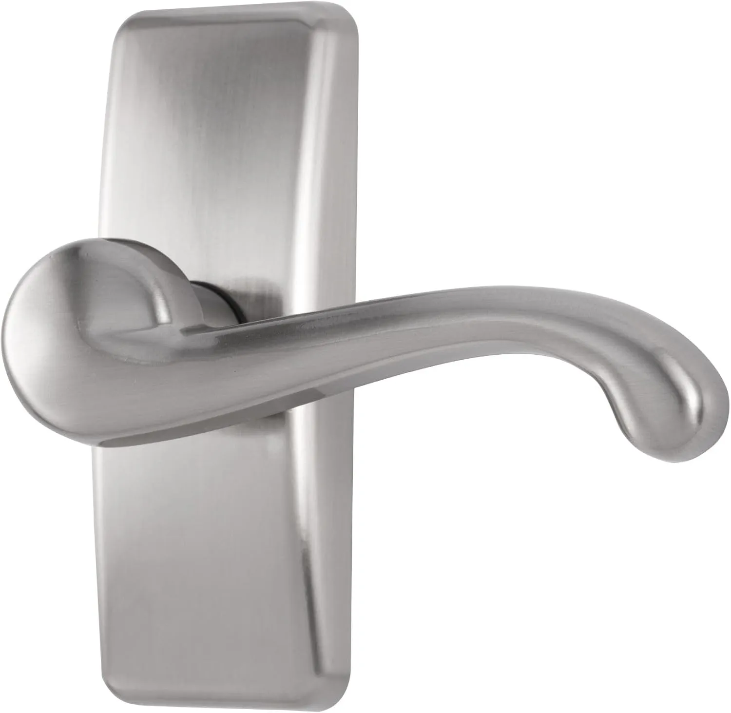 Ideal Security GL Lever Handle Set for Storm Doors and Screen Doors, Storm Door Handle Replacement, Screen Door Handle, Satin Nickel