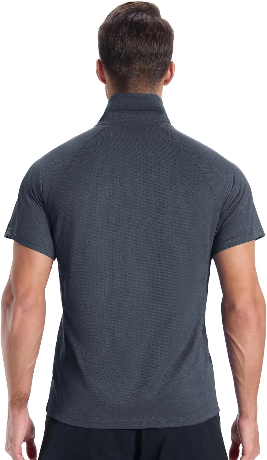JACKETOWN 3 Pack Mens Polo Shirts Short Sleeve Golf Shirt Performance Moisture-Wicking Athletic Casual T-Shirts
