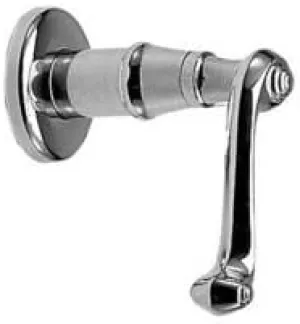 Jado 865/035 Classic 0.75" Wall Valve with Curved Lever Handle (Right Hand) Finish: Platinum Nickel