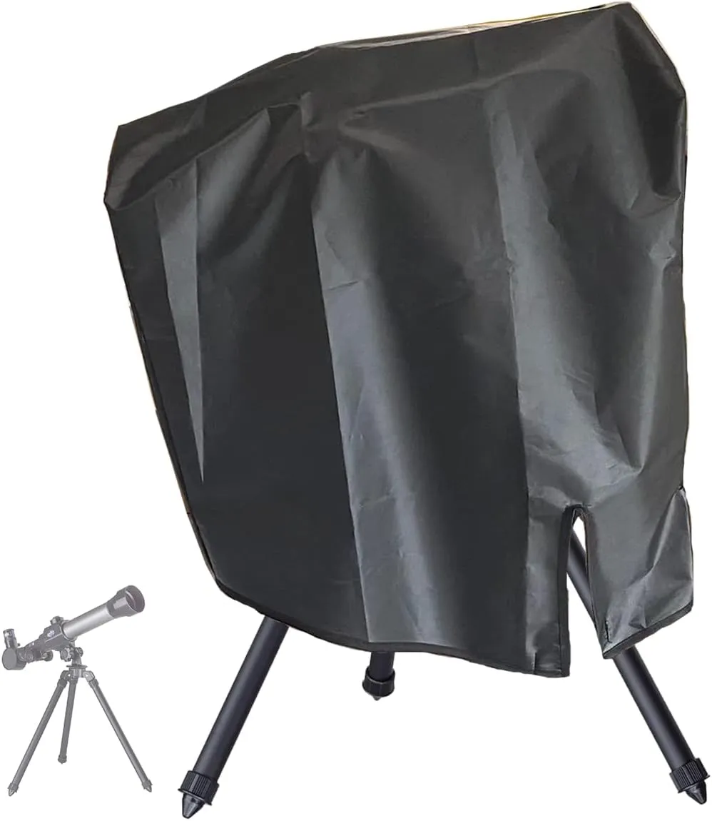 J&C Telescope Cover Outdoor Scope Cover Dustproof DSLR Camera Covers Lightweight Patio Telescope Covers Dust Cover Telescope Case Scope Dust Cover (black)