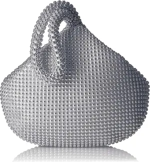 Jessica McClintock Women's Staci Mesh Wristlet Pouch