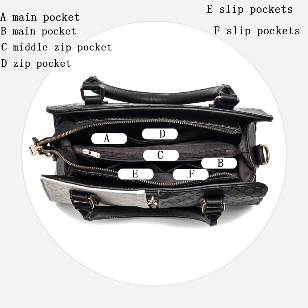 JHVYF Women classics Top Handle Handbag Crossbody Casual Purse Satchel Tote