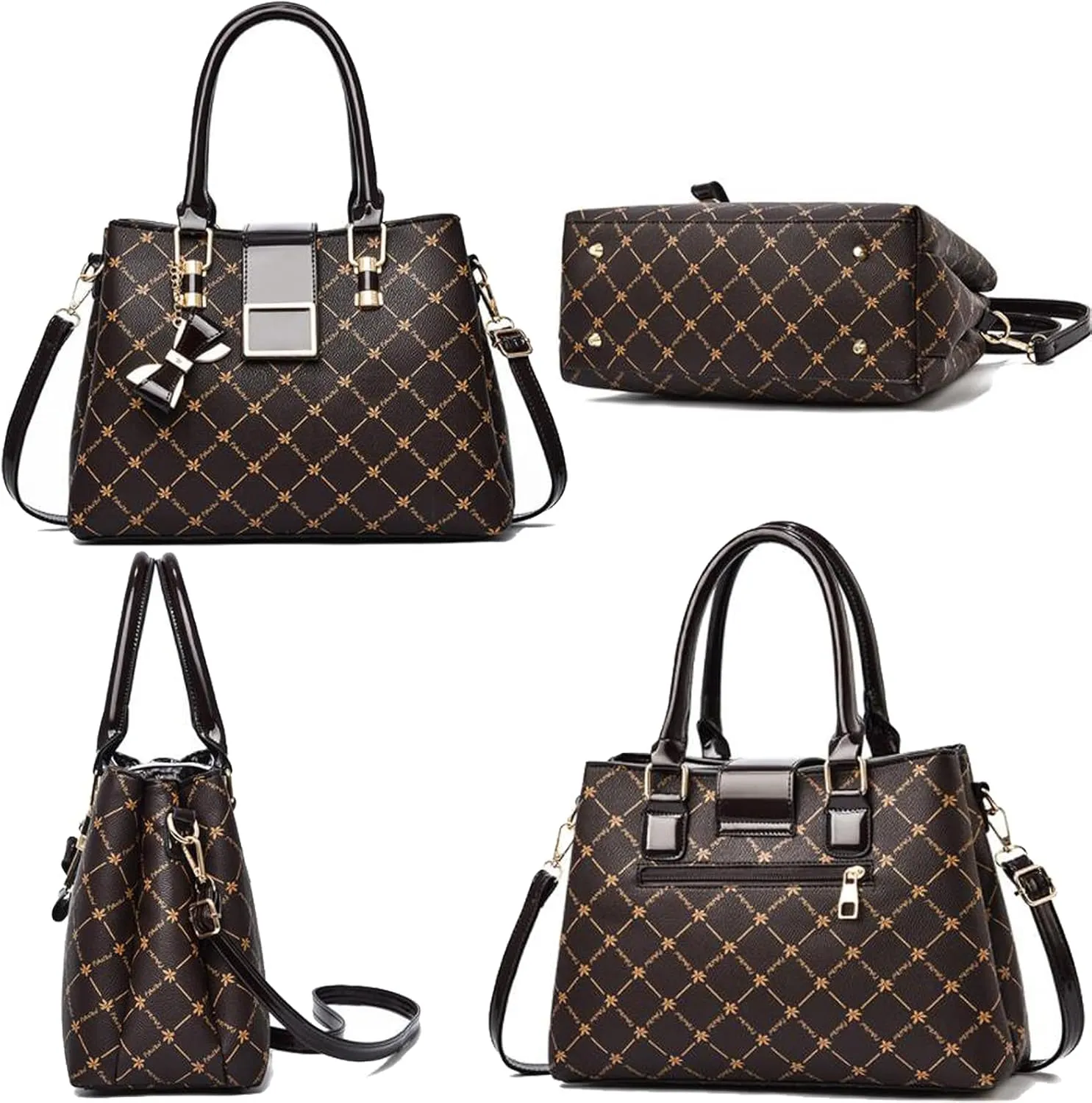 JHVYF Women classics Top Handle Handbag Crossbody Casual Purse Satchel Tote