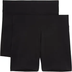 Jockey Women's 2 Pack 5'' Active Bike Shorts