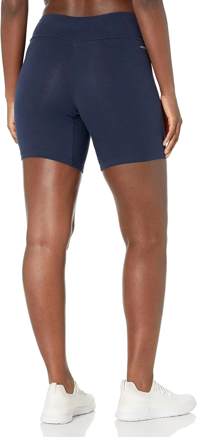 Jockey Women's Cotton Stretch 7" Bike Shorts