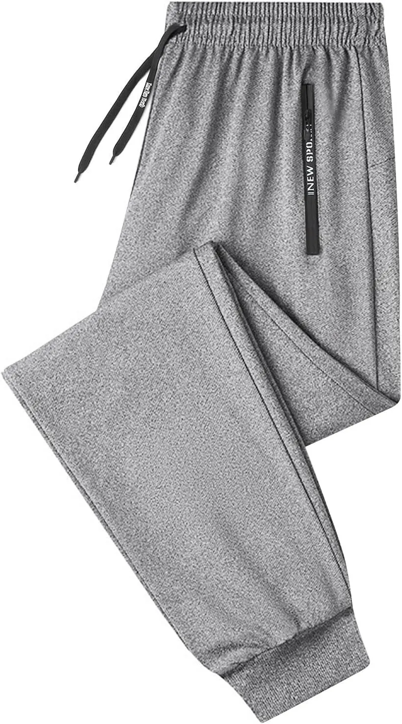 Joggers Pants for Women Zip Pockets Drawstring Running Sweatpants Plus Size Casual Lounge Workout Hiking Pants
