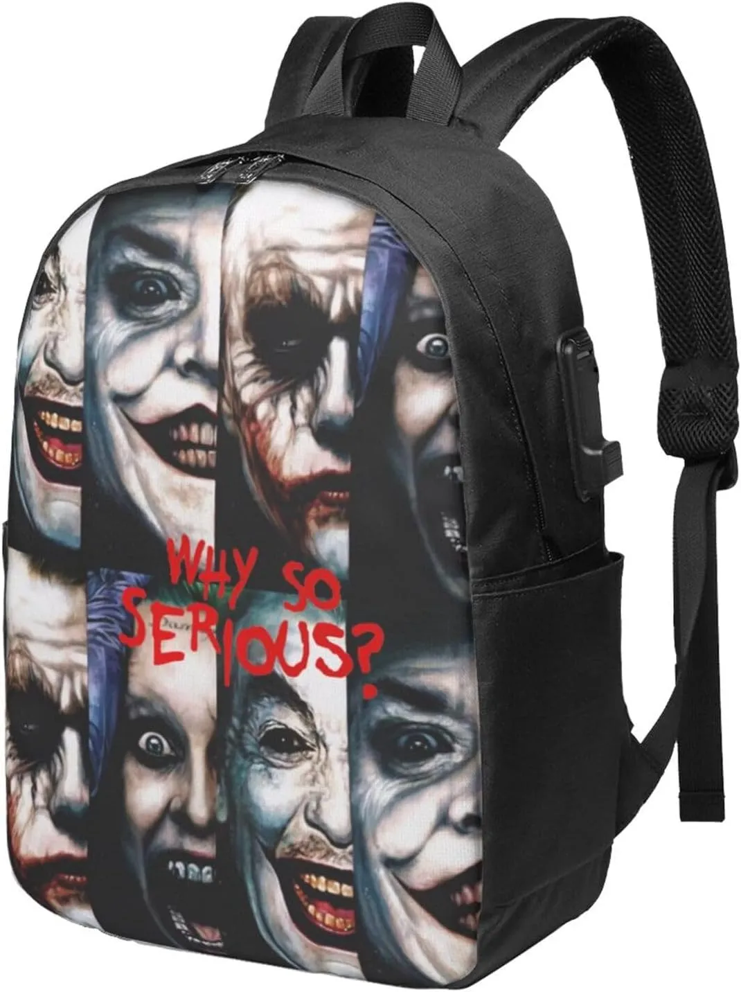 Joker Laptop Backpack Sports Backpack singer Travel Backpack Classic Backpack With USB port