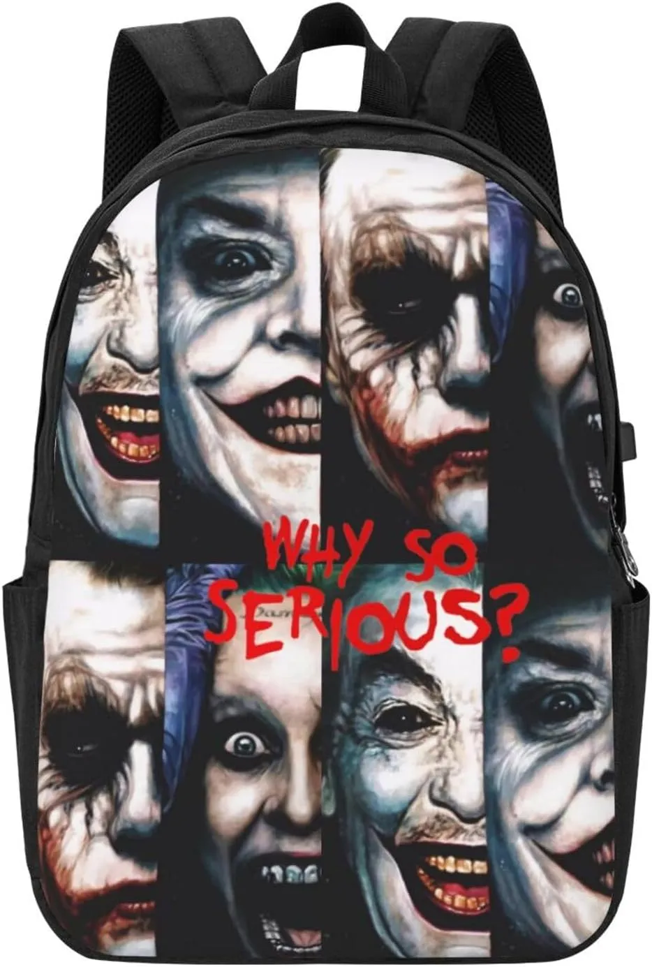 Joker Laptop Backpack Sports Backpack singer Travel Backpack Classic Backpack With USB port