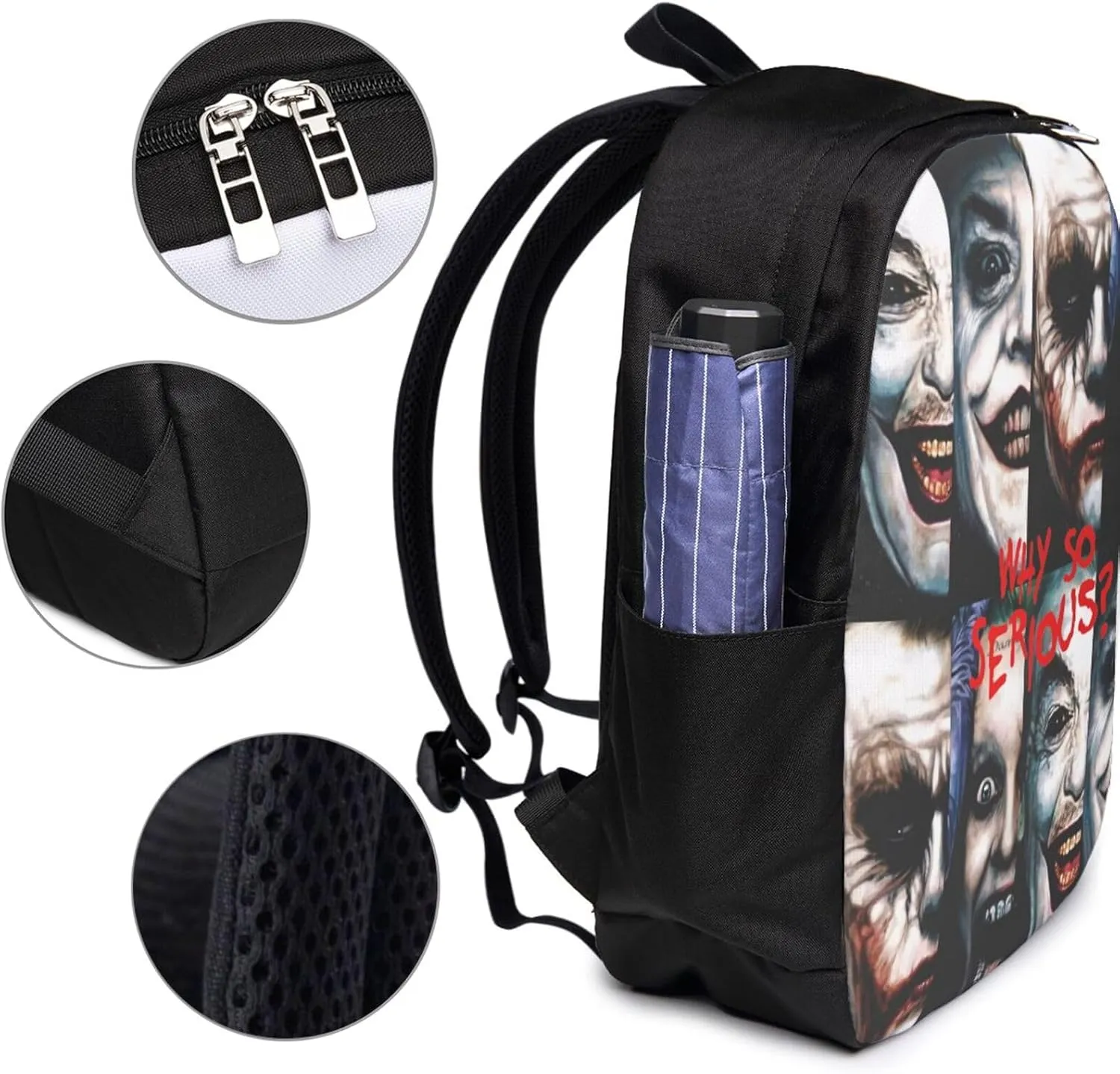 Joker Laptop Backpack Sports Backpack singer Travel Backpack Classic Backpack With USB port