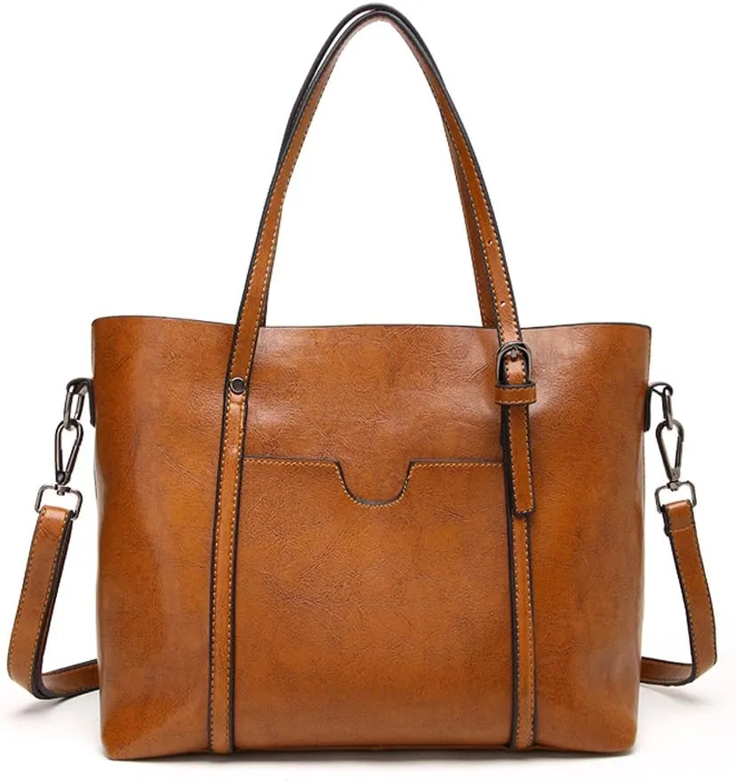 JULED Women Top Handle Satchel Handbags Shoulder Bag Messenger Tote Bag Purse
