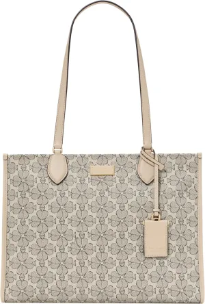 kate spade new york Women's Spade Flower Coated Canvas Market Tote