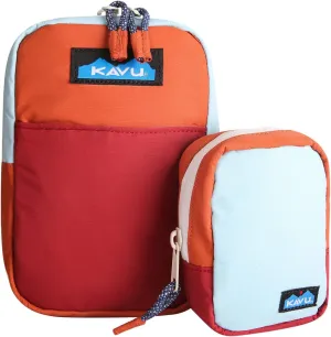 KAVU Yorktown 2 N 1 Crossbody Pack Modular Lightweight Bag