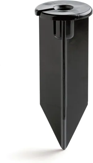 Kichler 8" Outdoor Light Stake in Black Finish, 15575BK