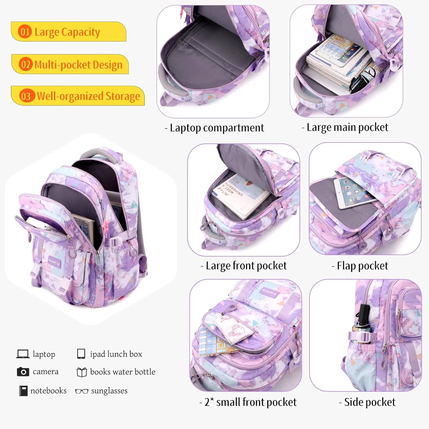 Kids Rolling Backpack for Girls School Backpack with Wheels for Boys Wheeled Bookbag Trolley Bag for Primary Student