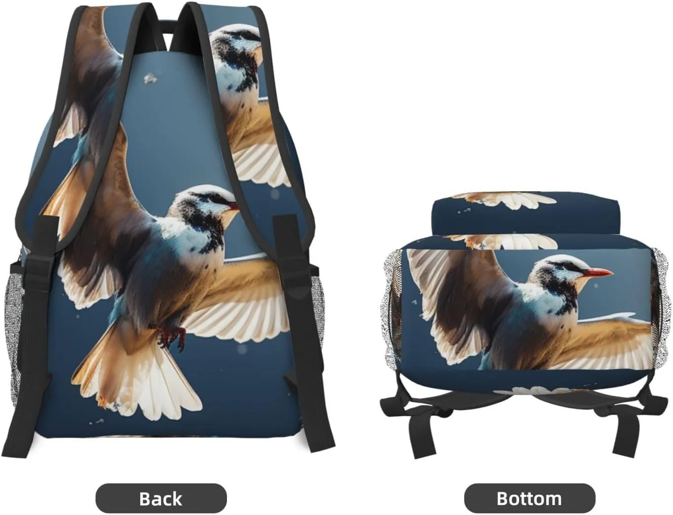 Laptop Backpack for Men Women Lightweight Travel Backpack Bird migration Daypack Laptop Bag for Travel