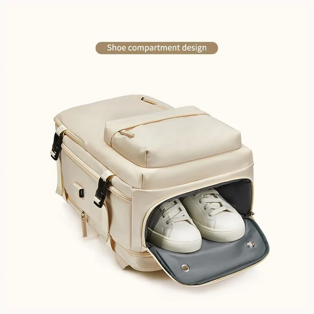 Large Capacity Backpack Women's Business Computer Bag Duffel Bag College Student Schoolbag Separation Backpack