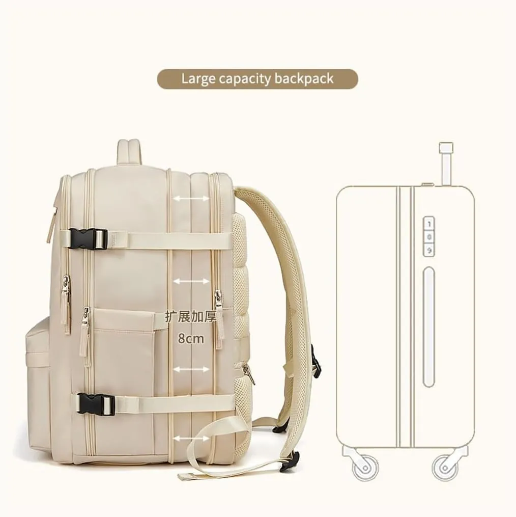 Large Capacity Backpack Women's Business Computer Bag Duffel Bag College Student Schoolbag Separation Backpack