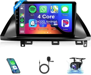Leadfan Car Radio for Honda Odyssey 2005 2006 2007 2008 2009 2010 Stereo with Wireless Carplay Android Auto, 10.1'' HD Touchscreen Buit-in WiFi Bluetooth GPS Navigation SWC Backup Camera Microphone