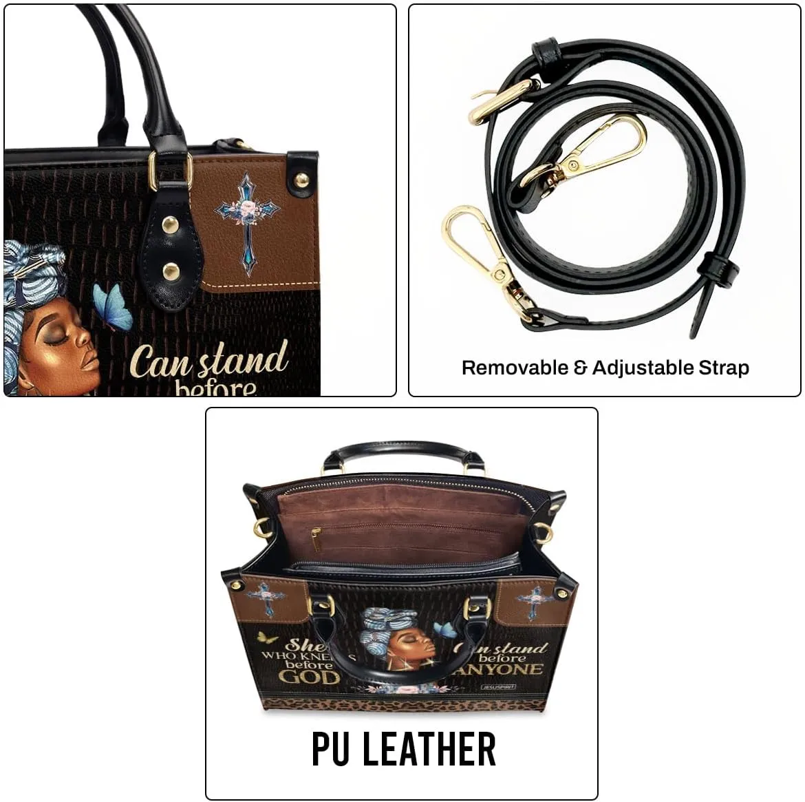 Leather Handbags For Women - Bible Bags, Religious Bag - Christian Gifts For Women - Mothers Day Gifts