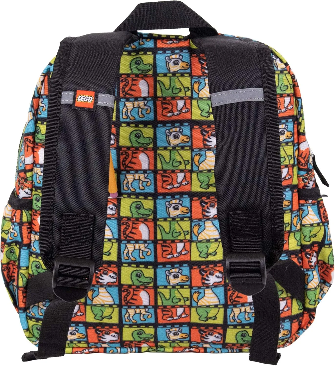 LEGO DUPLO BLOCK BACKPACK, Toddler-Sized School and Travel Bag for Boys and Girls, Citrus