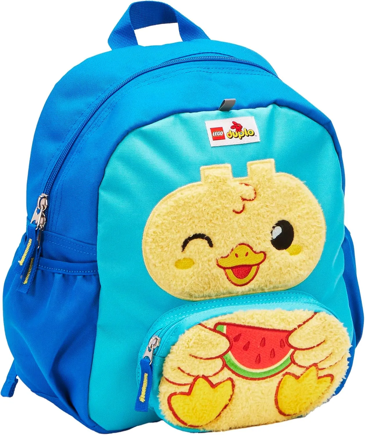 LEGO DUPLO BLOCK BACKPACK, Toddler-Sized School and Travel Bag for Boys and Girls, Duck