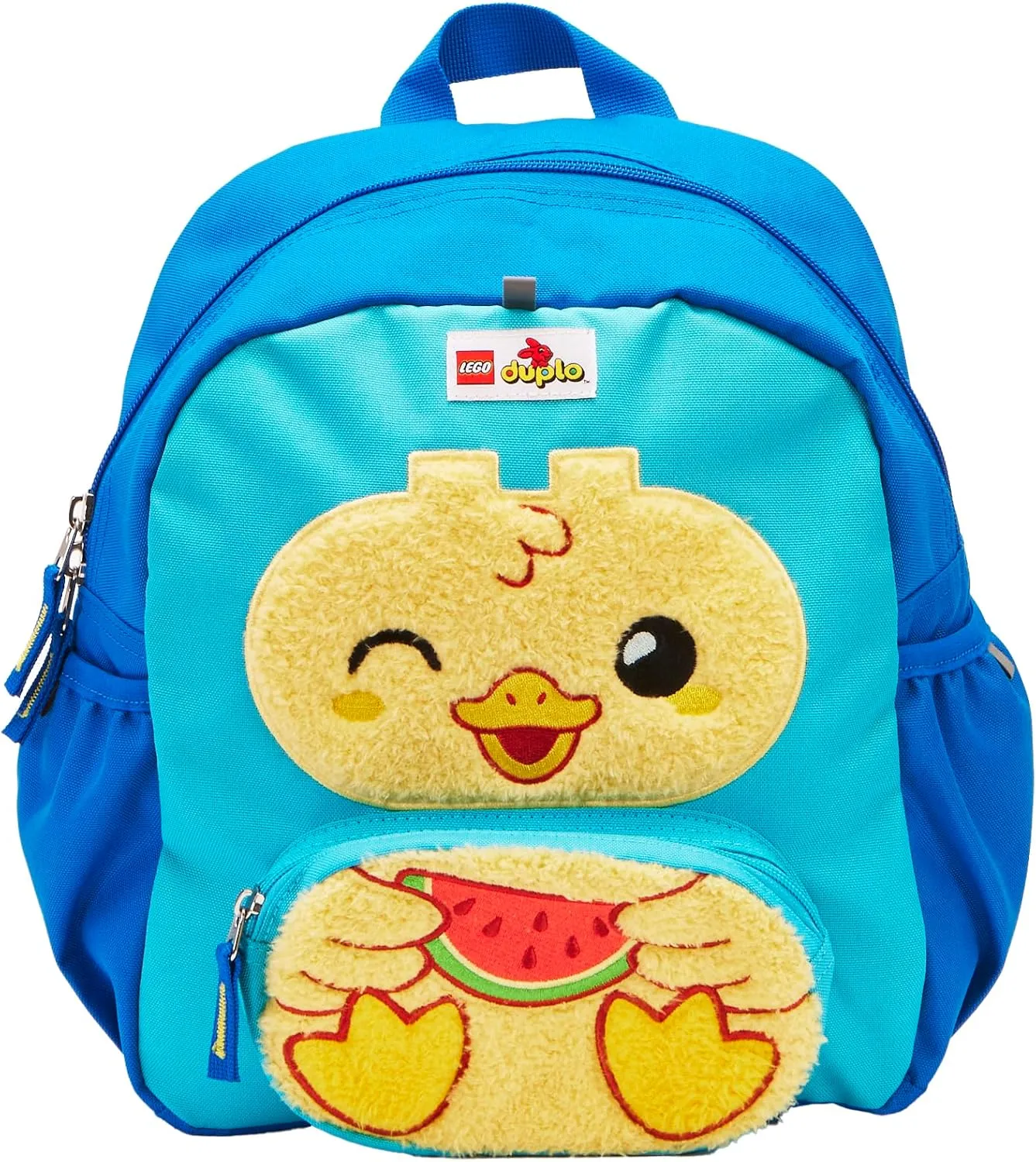 LEGO DUPLO BLOCK BACKPACK, Toddler-Sized School and Travel Bag for Boys and Girls, Duck