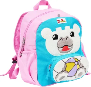 LEGO DUPLO BLOCK BACKPACK, Toddler-Sized School and Travel Bag for Boys and Girls, Hippo