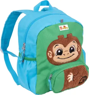 LEGO DUPLO BLOCK BACKPACK, Toddler-Sized School and Travel Bag for Boys and Girls, Monkey