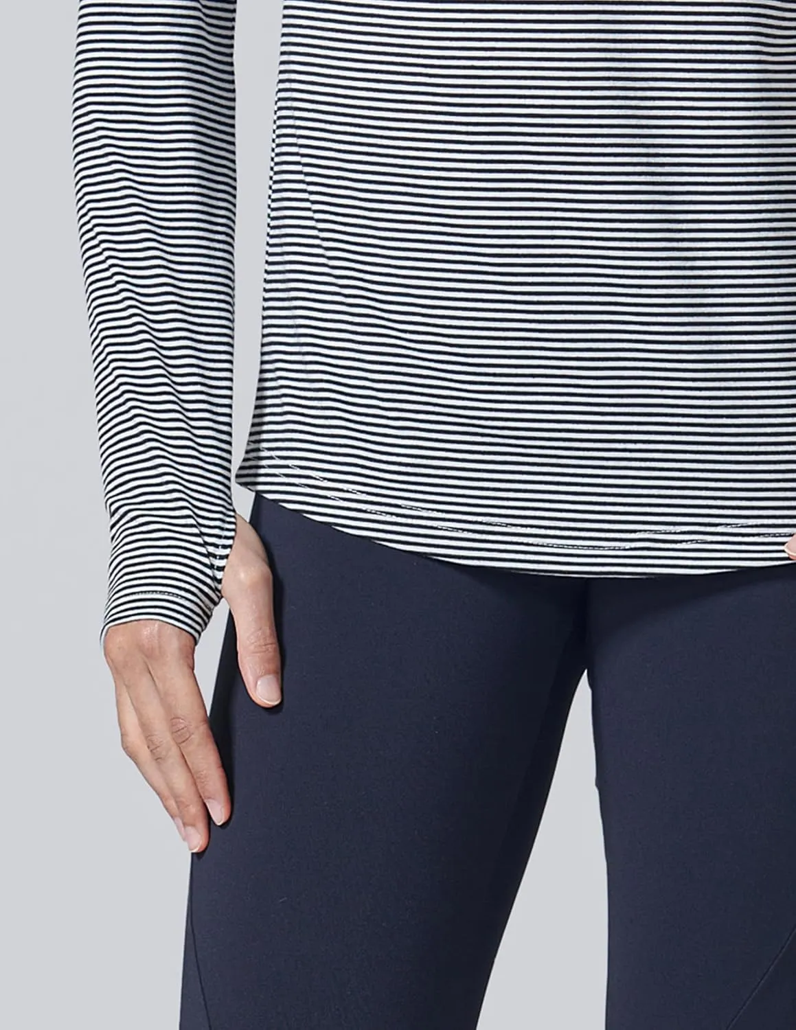 Liberty Imports 3 Pack: Women's Quick Dry Long Sleeve Quarter Zip Pullover Workout Shirts with Thumb Holes and Pocket