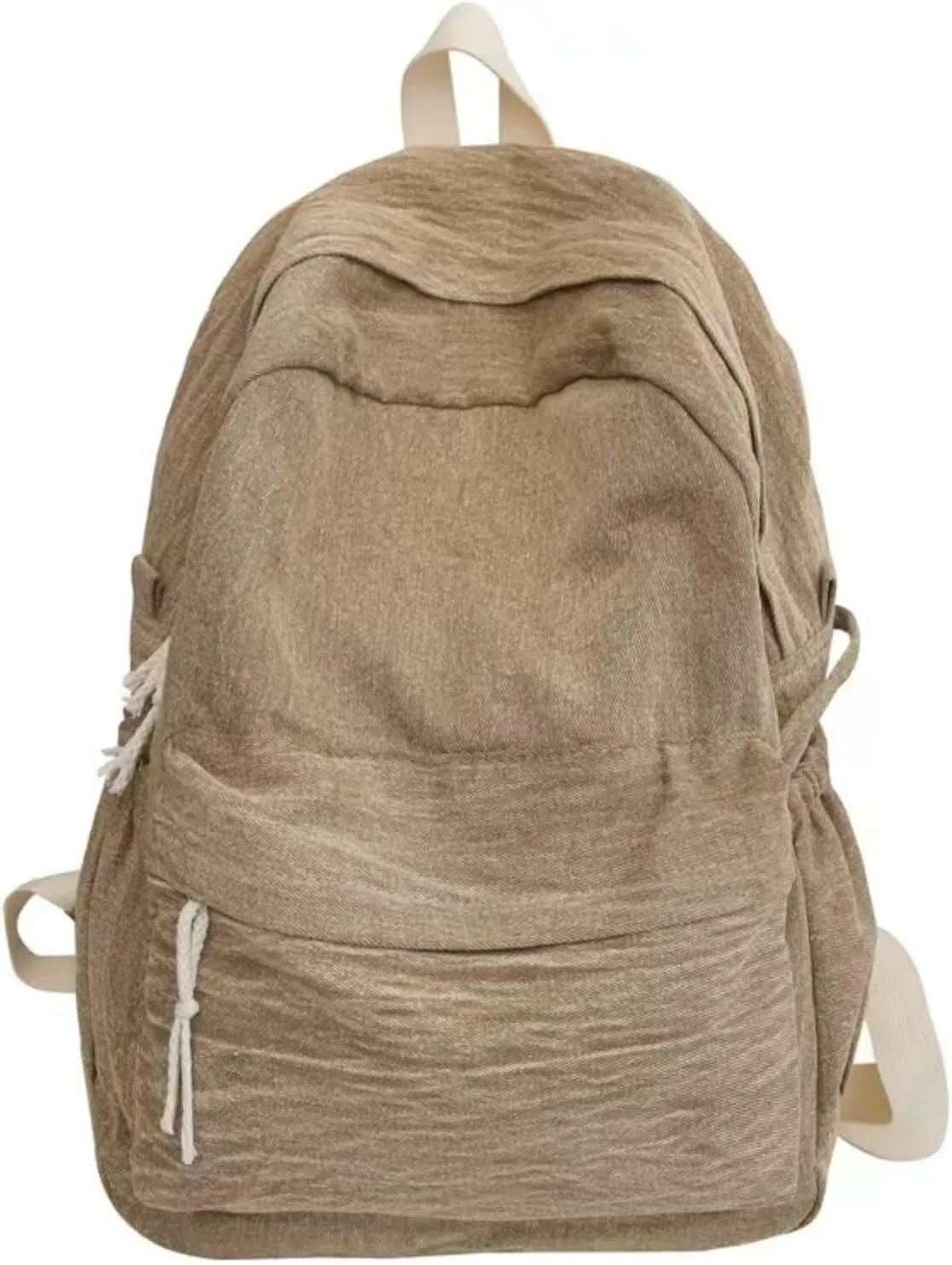 Lightweight Laptop Bag Aesthetic Casual College Work Travel Backpack Large Vintage Canvas Backpack