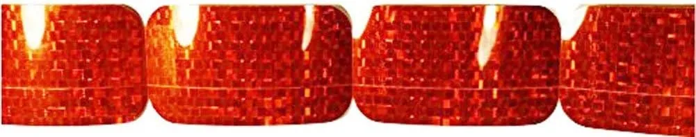 LiteMark DOT-SAE Amber 2 Inch x 3.5 Inch High Reflective Prismatic Lenses with Durable Protective Transparent Layer for Safety and Increased Visibility (Pack of 4 Reflectors)