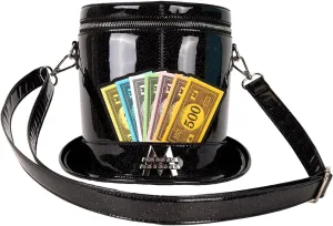 Loungefly Hasbro Monopoly Top Hat Crossbody Bag