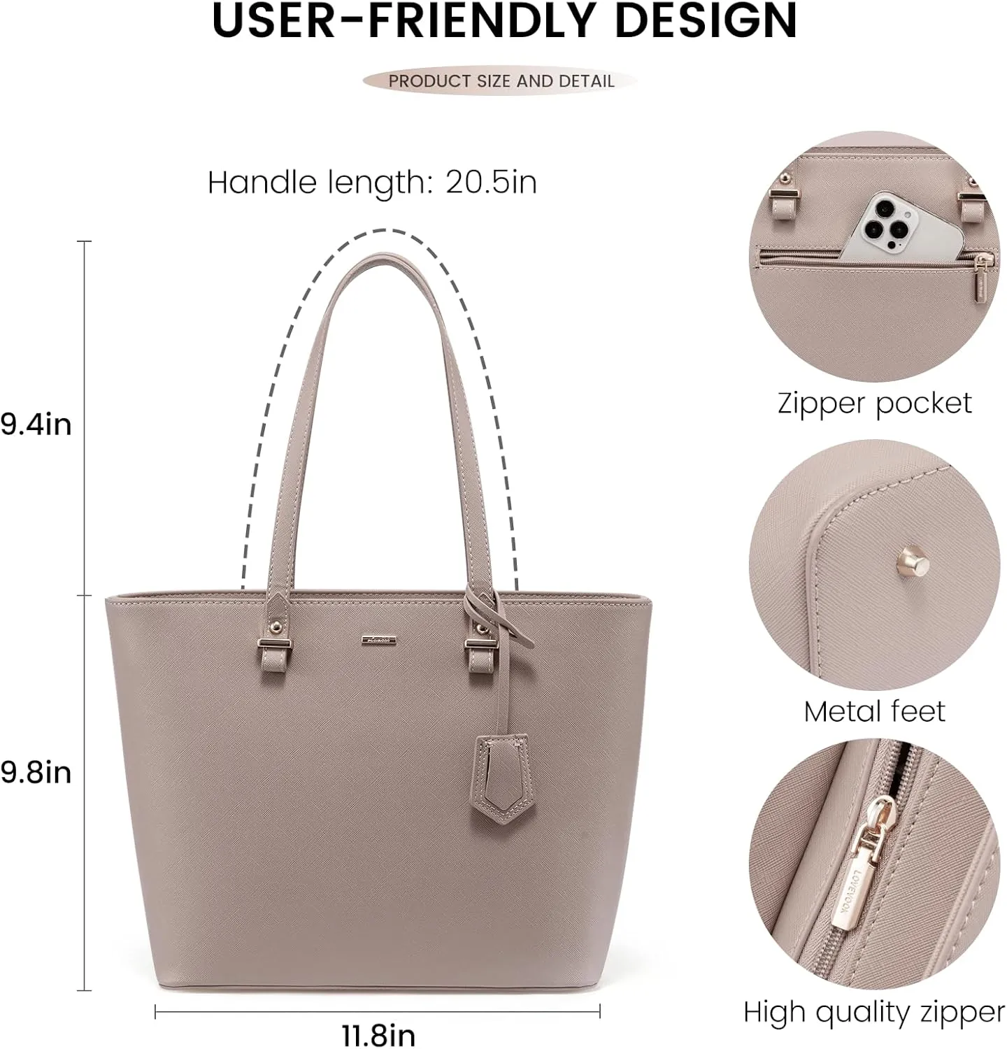LOVEVOOK Purses and Handbags for Women Fashion Tote Bags Shoulder Bag Top Handle Satchel Bags
