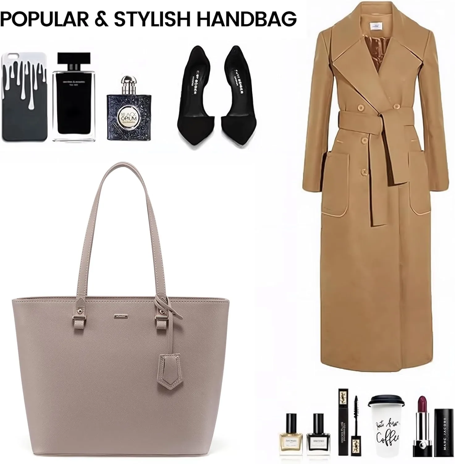 LOVEVOOK Purses and Handbags for Women Fashion Tote Bags Shoulder Bag Top Handle Satchel Bags