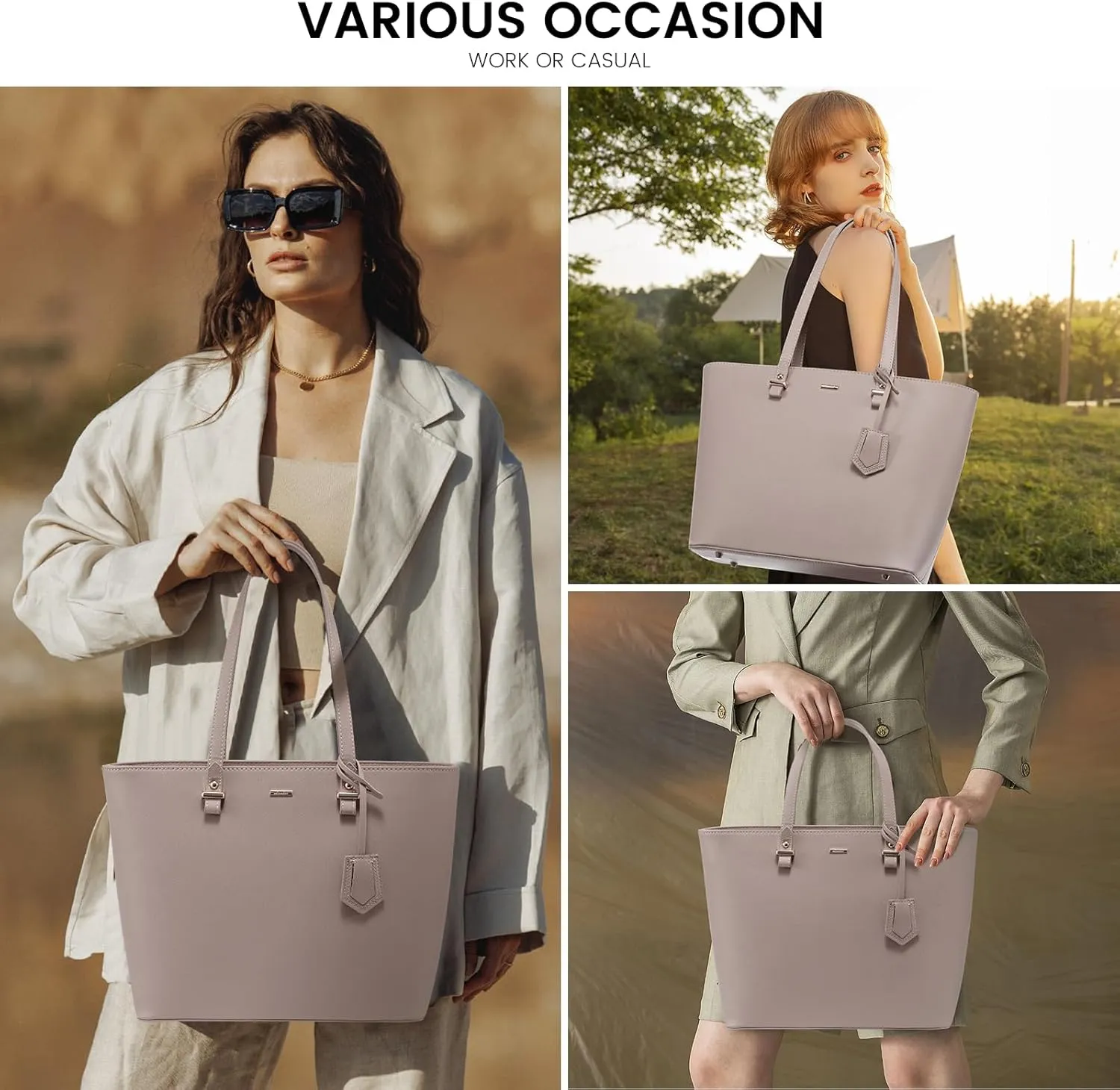 LOVEVOOK Purses and Handbags for Women Fashion Tote Bags Shoulder Bag Top Handle Satchel Bags