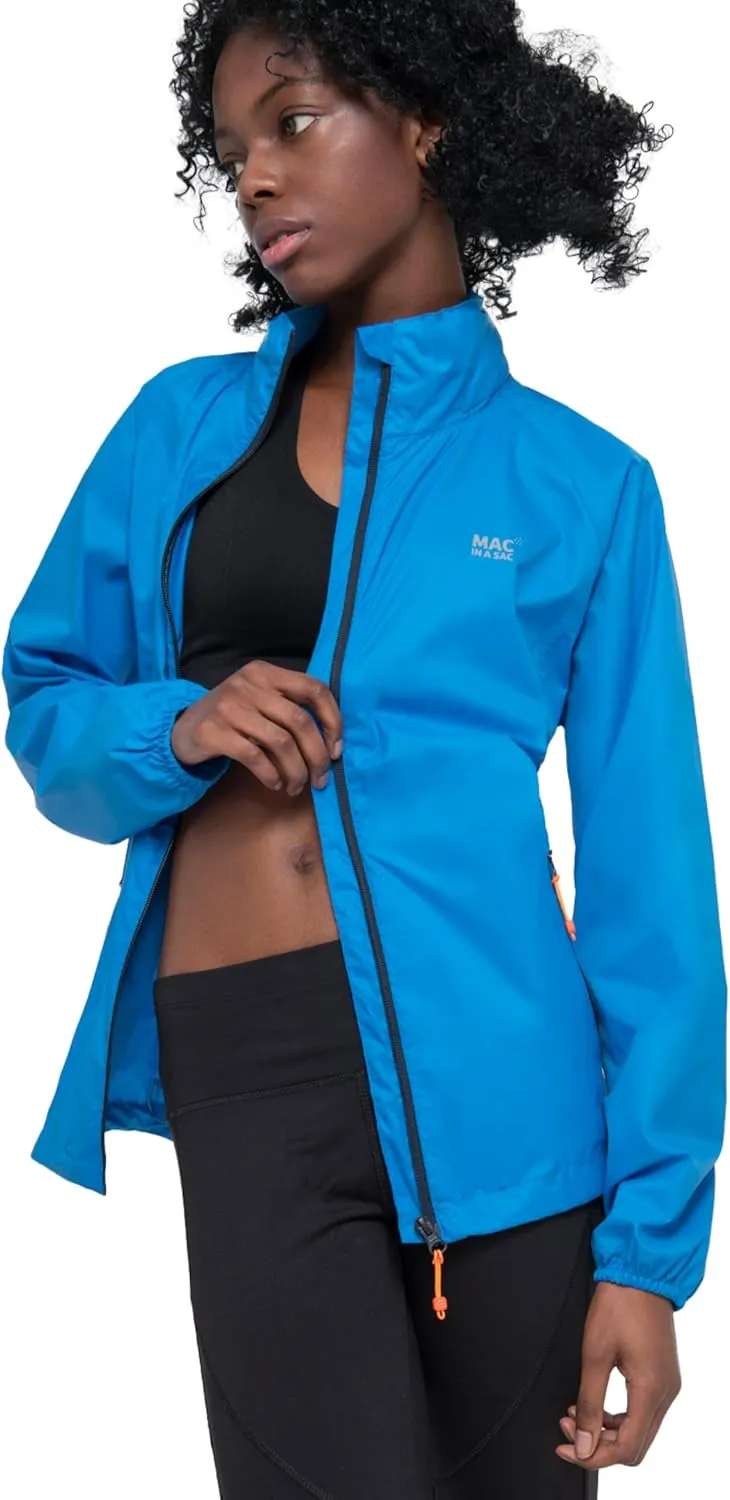 Mac in a Sac Women's Packable Rain Jacket - Origin - Lightweight Waterproof and Breathable Raincoat with Hood