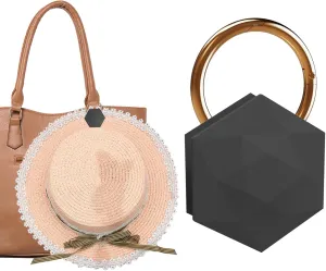 Magnetic Hat Clip for Travel on Bag High Strength Magnet Hat Holder Fits on Backpacks Purses Totes Creative Gift