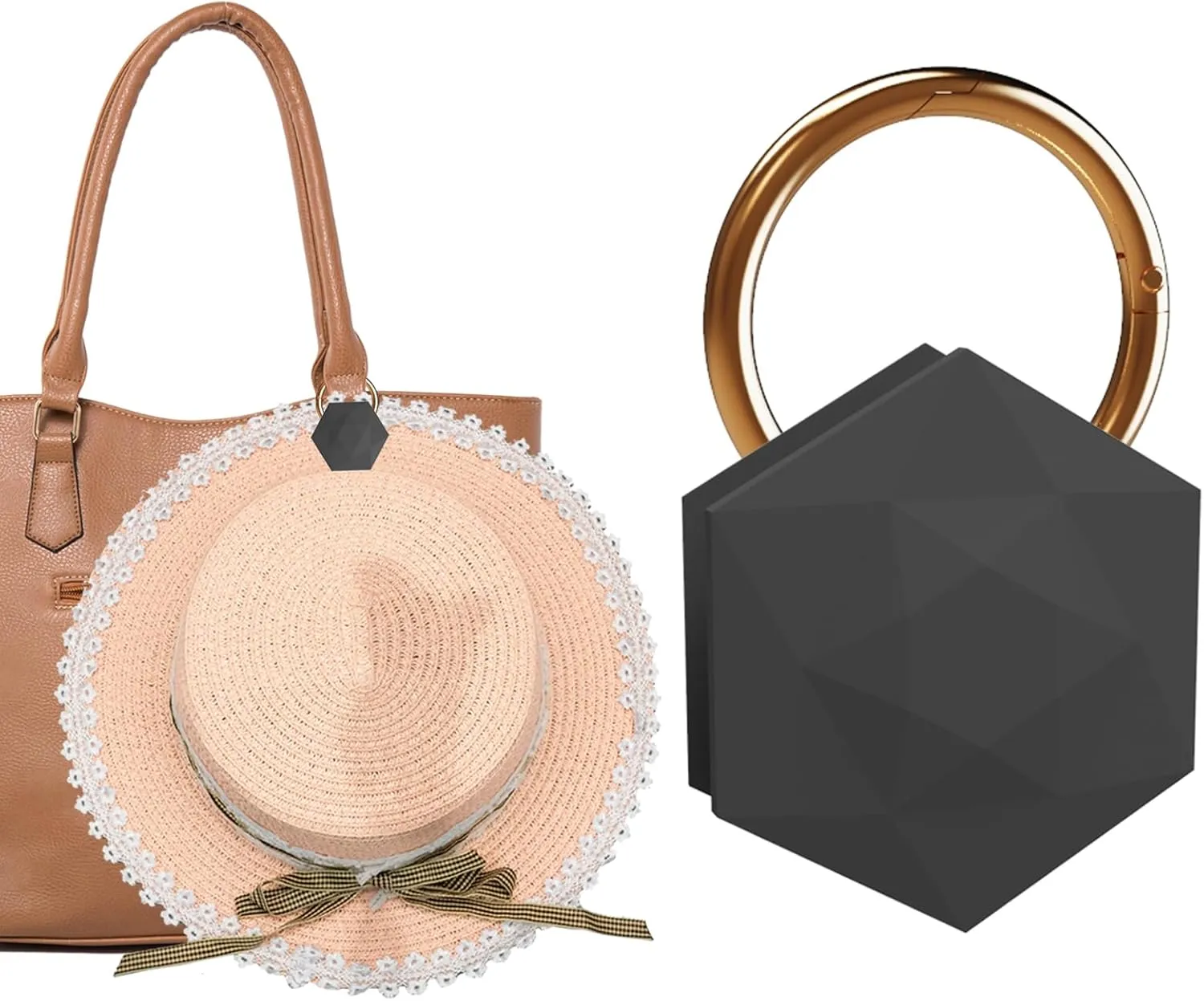 Magnetic Hat Clip for Travel on Bag High Strength Magnet Hat Holder Fits on Backpacks Purses Totes Creative Gift