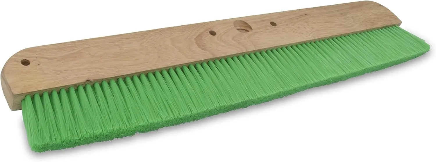 MARSHALLTOWN Wood Backed Concrete Brooms, 48 Inch Size Nylon Bristles, Made in the USA, 6562