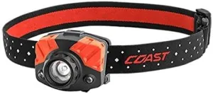 Master Cutlery FL75R Rechargeable Focusing 530 Lm LED Headlamp Hanging Box, Black