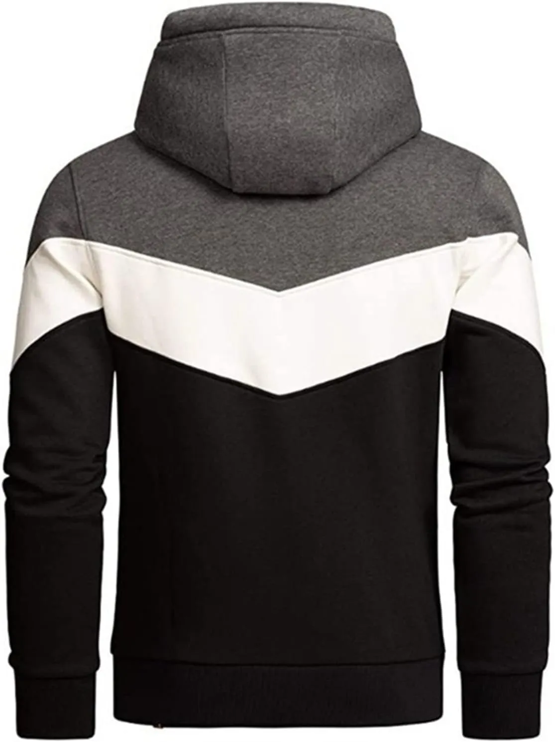 Men's Hooded Shirts Long Sleeve Lightweight Novelty Tops with Hood Athletic Stylish Regular Fit Pullover