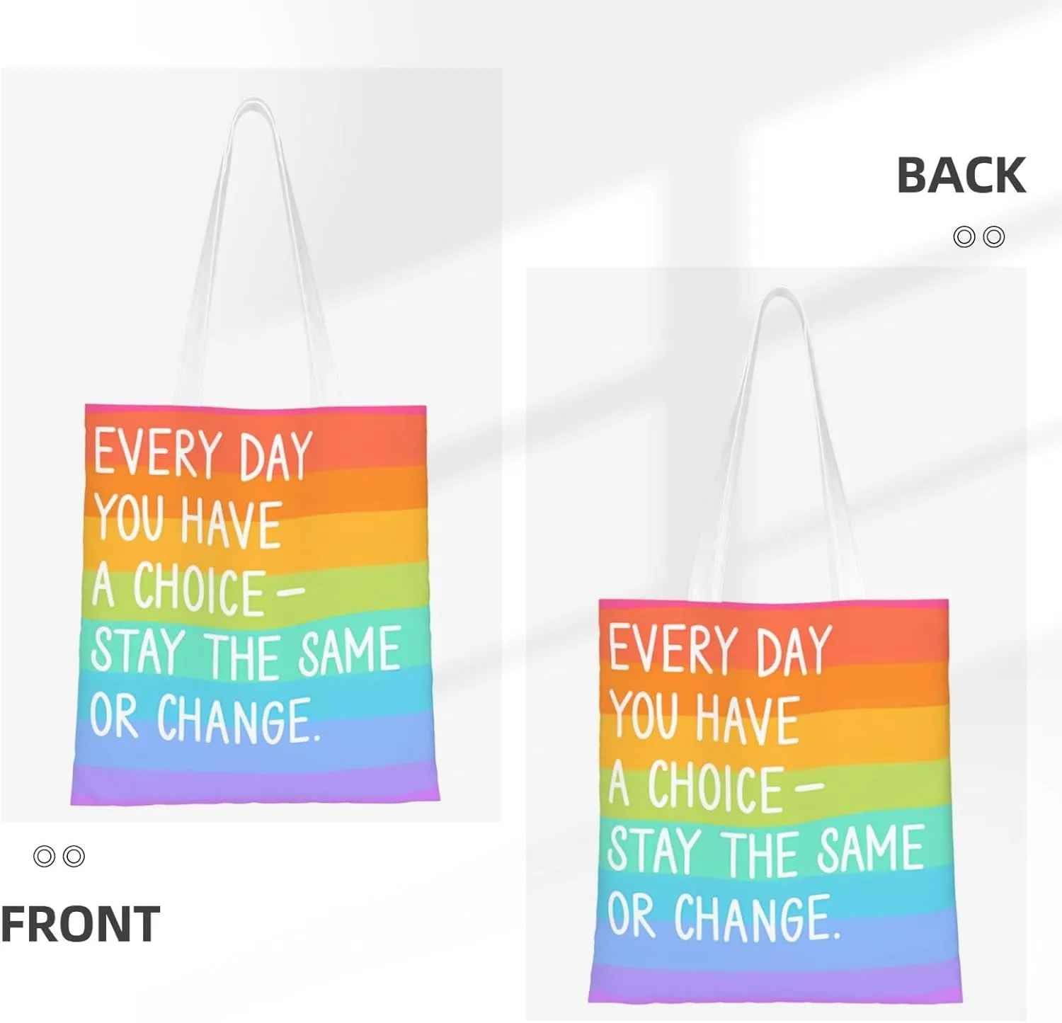 Merry Christmas Tree Snowflake Canvas Tote Bag for Women Reusable Grocery Shoulder Bags Shopping Handbags