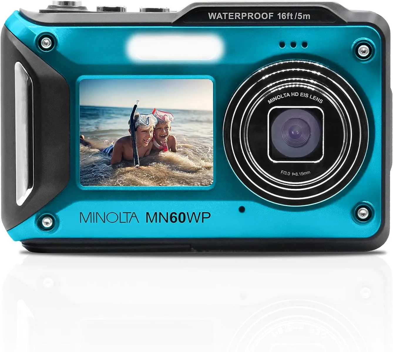 Minolta MN60WP 48MP / 4K Ultra HD Dual Screen Waterproof Digital Camera