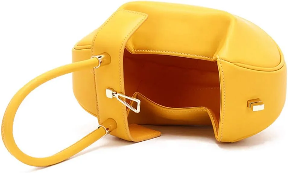 Mn&Sue Fashion Designer Women's Genuine Leather Top Handle Handbag Evening Bag Party Prom Wedding Purse
